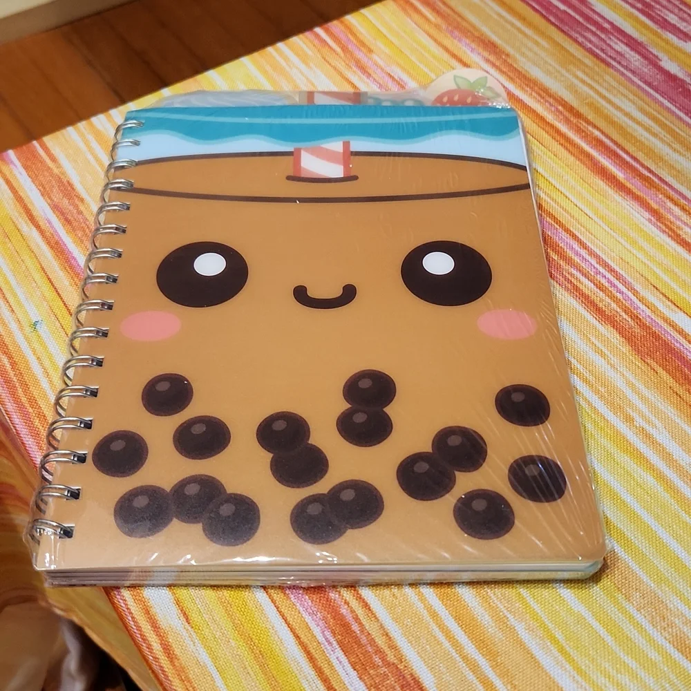 Boba notebook with Tabs